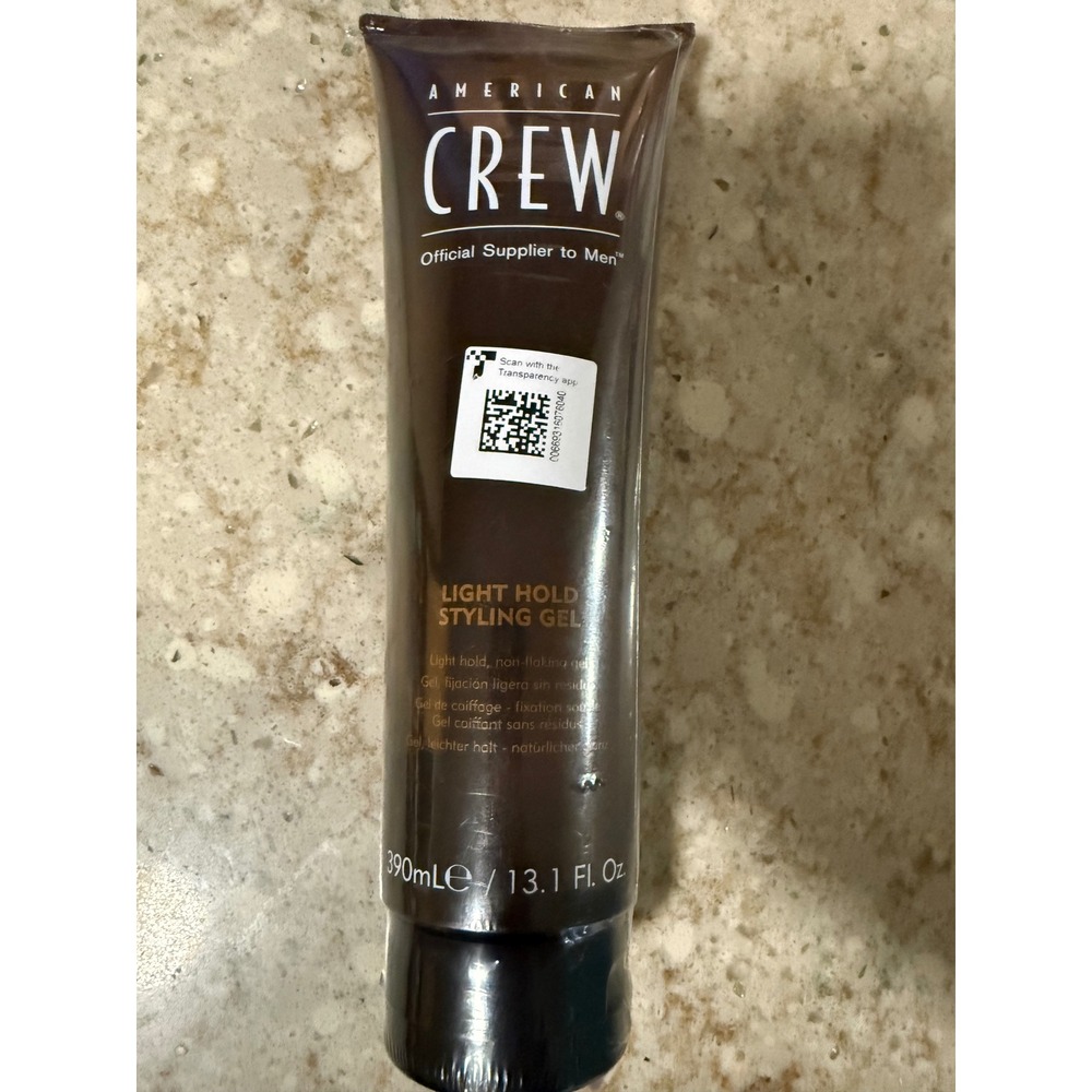American Crew Light Hold Styling Gel Mens Hair Care 13.1 Fl Oz Tube 390ml